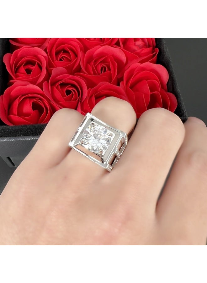 Fashion Niche High-End Personalized Adjustable Ring - Image 2